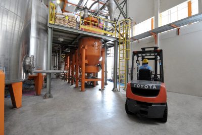 Mixer Glue Plant Masking